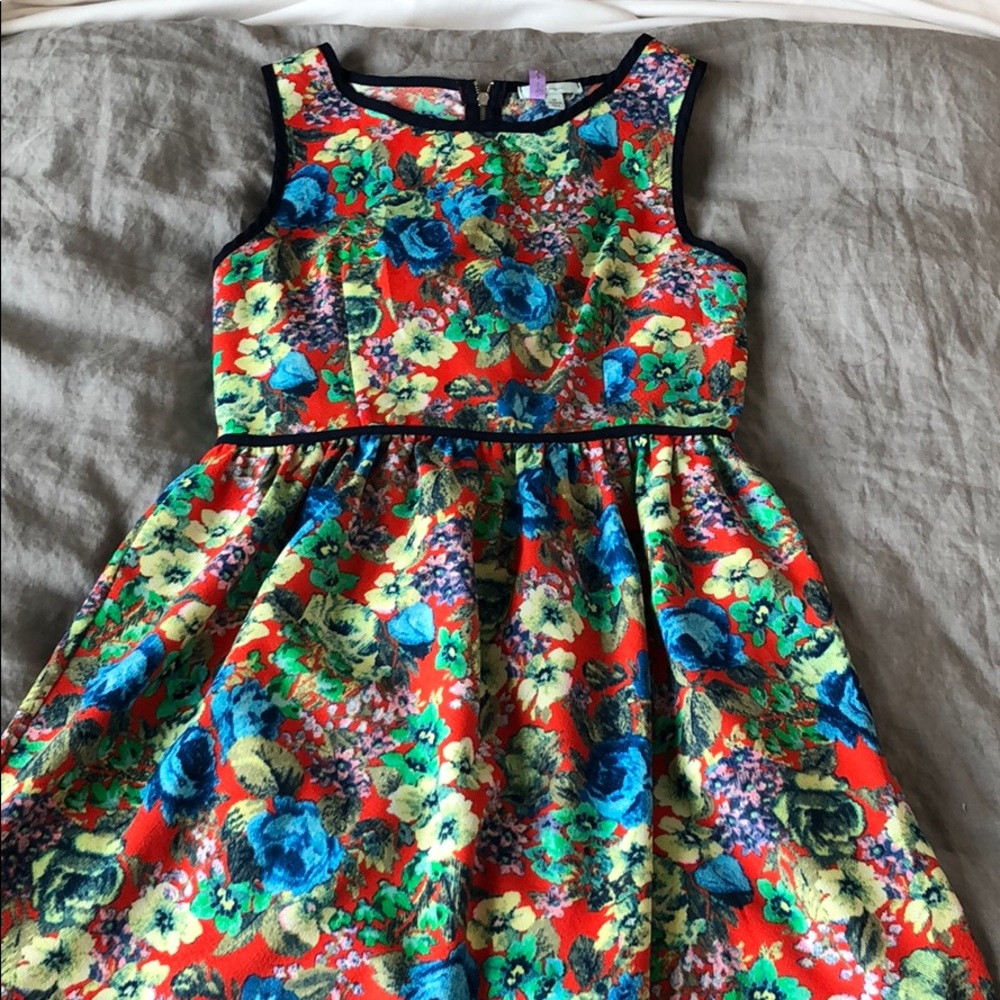 Floral work dress
